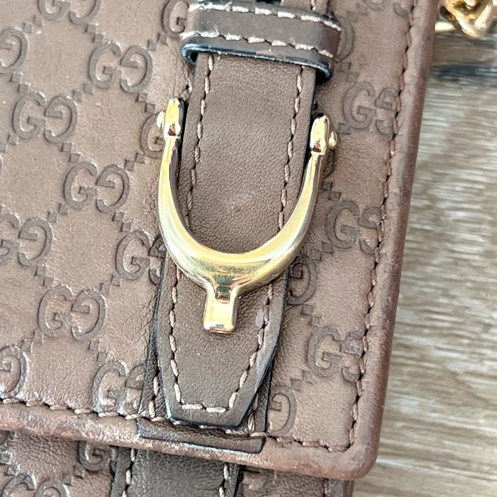 GUCCI Guccissima Continental Wallet WOC w/ COA - Picture 3 of 14